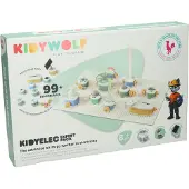 KIDYWOLF KIDYELEC EXPERT – Educatieve Elektriciteitsset voor Kinderen met 18 Onderdelen & Progressieve Experimenten - 8+
