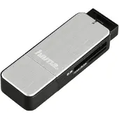 Hama Cardreader Usb 3.0 Sd/Msd Zilver