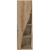 vidaXL Hoekkast 32x32x102cm Bewerkt hout Artisan Eiken