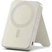 Satechi On-the-Go MagSafe Powerbank 10000 MAh Met Stand Bruin