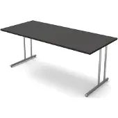 Kerkmann Büromöbelfabrik Bureau Profi antraciet 180cm