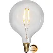 Star Trading E14 G80 LED soft glow 9,5 cm. - 2100K