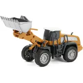 Toi-Toys Bulldozer Metal Junior 1:55 Staal Geel/grijs