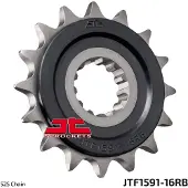 JT Sprockets Stalen geruisloos voortandwiel 1591 - 525