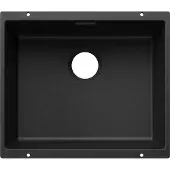 BLANCO Subline 500 - Silgranieten spoelbak, 53x46 cm, zwart 527794