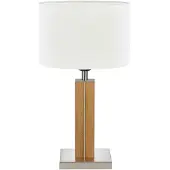 HerzBlut Tafellamp Dana, hout licht, Woon-/ Eetkamer, Hout, Modern, tafellamp
