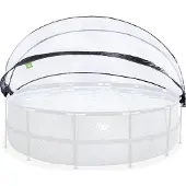 Exit Zwembad Overkapping ECO ø488cm - Zwembad Dome - Universeel - Zwembad Accessoire - Weerbestendig