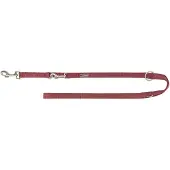 Trixie hondenriem premium verstelbaar sangria rood 200x1,5 cm