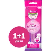 Wilkinson 1+1 Gratis: Vrouwen Wegwerpscheermesjes Xtreme 3 My Intuition