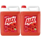 Ajax 2x Allesreiniger Rode Bloemen 5 Liter