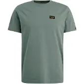 PME Legend Shirt 'American Classic T-shirt' groen gemêleerd