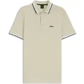 BOSS Heren Beige Paddy-polo (XL), Casual, Katoen, Korte mouwen 50469055