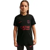 Nike Paris Saint-Germain Strike Trainingsshirt 2026-2027 Kids Zwart Felrood Donkerblauw