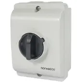 Norwesco ESWPX werkschakelaar 4-polig 16A IP65