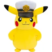 Pokémon - Captain Pikachu Knuffel (20cm)