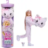Barbie - Cutie Reveal Sweet Bows Purple Kitten (JJP64)