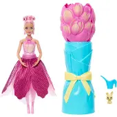 Barbie Poupée Petal Pop Tulipe Rose