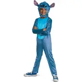 Disney - LILO & STITCH, Kostuum Stitch Classic, Maat S (5 - 6 jaar), Kind