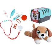 Simba - Plush dog with Veterinary bag (105541003)
