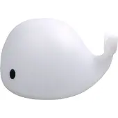 Filibabba Lampe - The Friendly Whale Christian - 30 cm - Weiß - - One Size - Nachtlicht