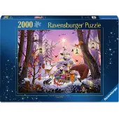 Ravensburger | Kerst in het Bos Puzzel | 2000 Stukjes