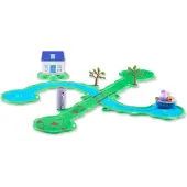 Pipsa Possu Whizz Around Peppa River Set Vehicle Groen Kinderen