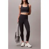 Calvin Klein Icon Sport 7/8 Legging Blue Nights Maat: XS | Leggings Outlet | Dames | Zwart