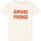 Garcia Shirt oranjerood / wit