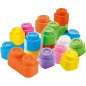 Clementoni Bag Of 20 Soft Blocks Clemmy Blocks Veelkleurig Kinderen