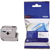 Brother M-K231SBZ starter niet-gelamineerde tape zwart op wit 12 mm (origineel)