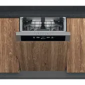Bauknecht BKBC 3C26 X, Inbouwmodel (gedeeltelijk), Volledige breedte (60 cm), Zwart, Roestvrij staal, Bediening via touchpaneel, 1,3 meter, 1,55 meter