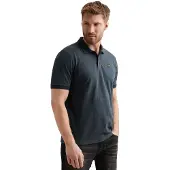 PME Legend Polo korte mouw Blauw Short sleeve polo injected po PPSS2603885/5332