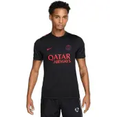 Nike Paris Saint-Germain Strike Trainingsshirt 2026-2027 Zwart Felrood Donkerblauw
