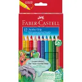 Faber-Castell kleurpotloden - Jumbo Grip - 12 stuks - FC-110912