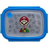 Stor Super Mario Broodtrommel - Voor school en onderweg - Rood