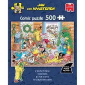 Jan van Haasteren - Puzzel 500 stukjes - JvH Kerstkriebels