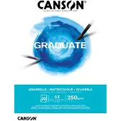Canson Aquarelblok Canson Graduate A3 250gr 20 vel