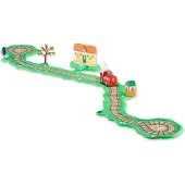Pipsa Possu Whizz Around Clickety Clack Train Vehicle Groen Kinderen