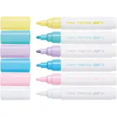 Adlibris - Pintor Marker Fine Pastel Mix 6 colors (Medium Tip)