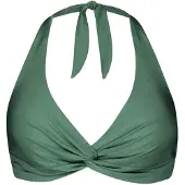 Barts - Women's Isla Cross Halter - Bikinitop 44, groen