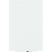 Rocada Whiteboard 6421MATT (b x h) 150 cm x 100 cm Wit (RAL 9003) Kunststof coating Incl. opbergbakje, Horizontaal- of verticaalformaat