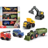 Dickie Toys - Assortiment Micro Voertuigen - 8cm