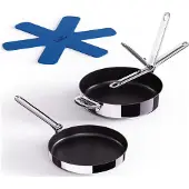 Joseph Joseph Pannenset Space Steel Non-Stick (2-Delig)