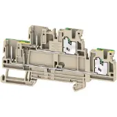 Weidmuller 3051910000 Steekklem Veerklem Beige 50 stuk(s)