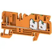 Weidmuller 3051510000 Steekklem Veerklem Oranje 50 stuk(s)