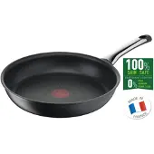 Tefal Excellence G26906, Runderpan, multifunctionele pan, zwart, titanium, aluminium, 3,01 liter