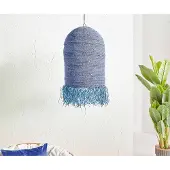 DELIFE Lampenkap Kubu-Kubu Ø 55x75 cm voilet uit waterhyacint