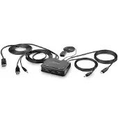 StarTech.com C2-D46-UAC-CBL-KVM KVM-switch Zwart