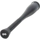 Muscle Power Rubber Clubbell - 6 kg