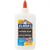 ELMER'S White PVA-lijm | 225 ml | Wasbaar en kindvriendelijk | Geweldig voor het maken van slijm en knutselen